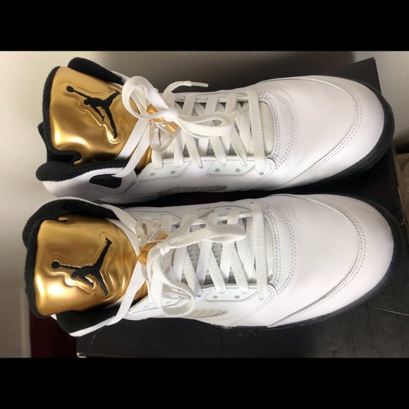 air jordan 5 gold medal